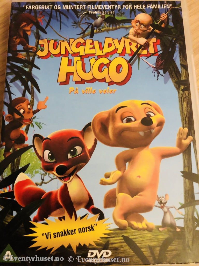 Jungeldyret Hugo. På Ville Veier. 2007. Dvd. Dvd