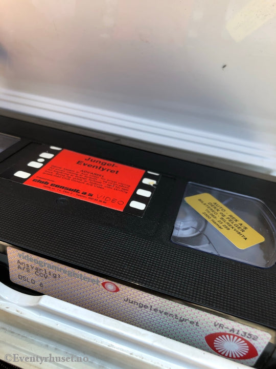 Jungeleventyret. 1980. Vhs Big Box.