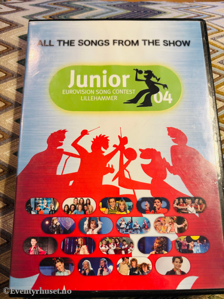 Junior Eurovision Song Contest Lillehammer 04. DVD.