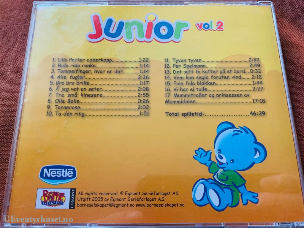 Junior. Vol. 2. Cd. Lydbok