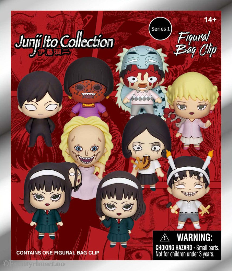 Junji Ito Collection PVC Bag Clips Series 1 Display (24) Fashion & Accessories