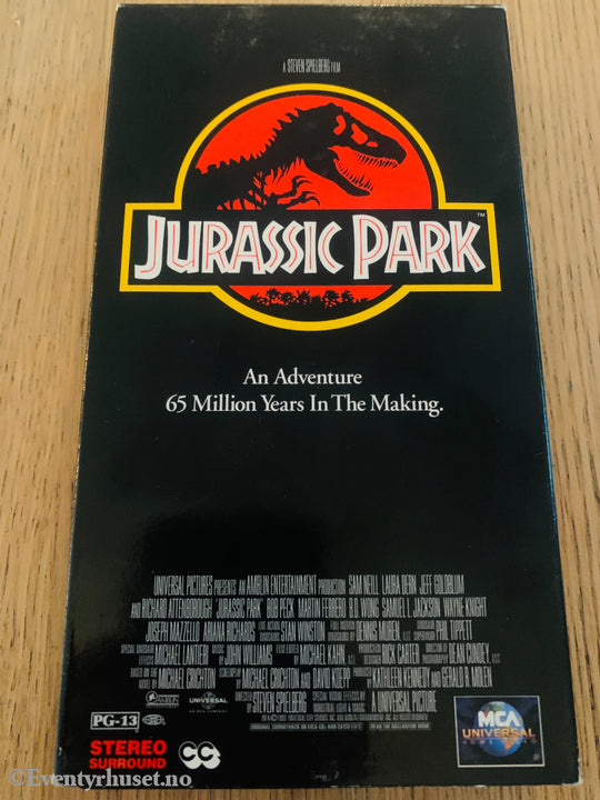 Jurassic Park 1993 VHS.
