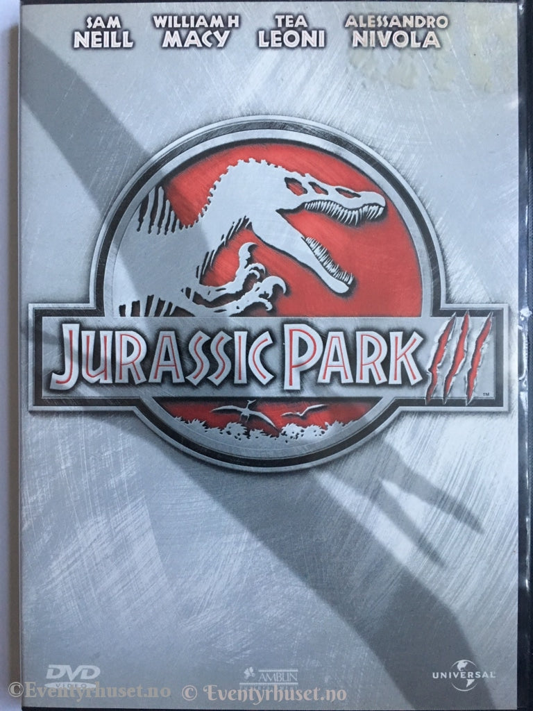 Jurassic Park 3. Dvd. Dvd