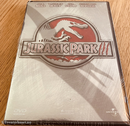 Jurassic Park 3. Dvd Ny I Plast!