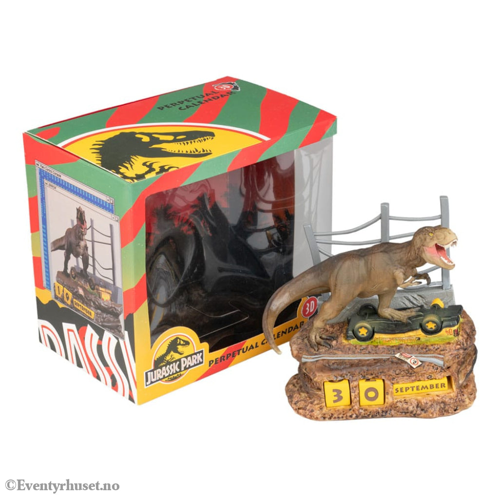 Jurassic Park 3D perpetual Calendar Home & Gifts