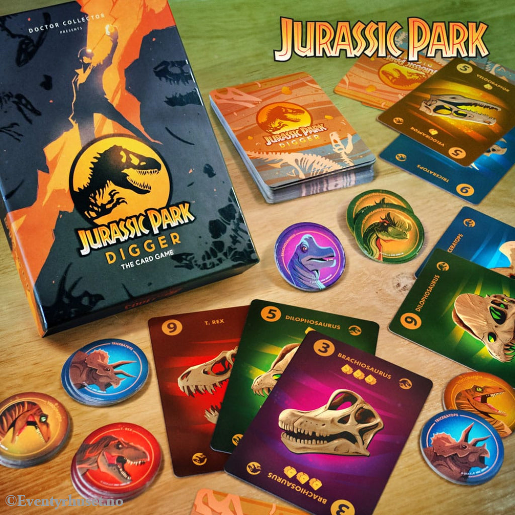 Jurassic Park Card Game Digger Games