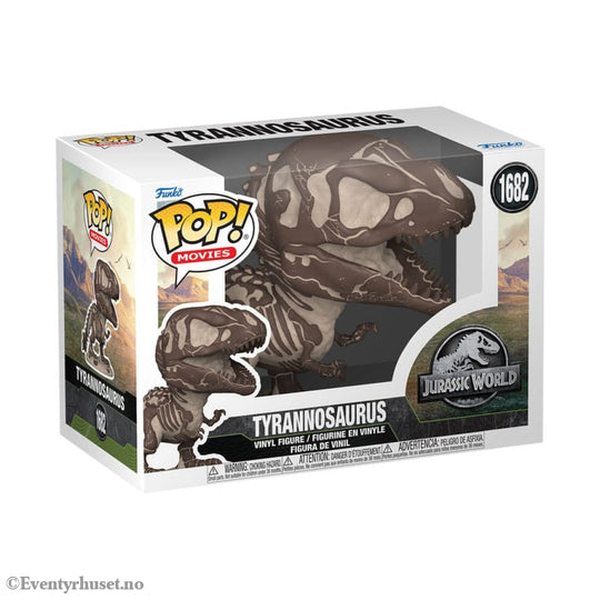 Jurassic Park Fossil POP! Movies Vinyl Figure Tyrannosaurus 9 cm Collectibles