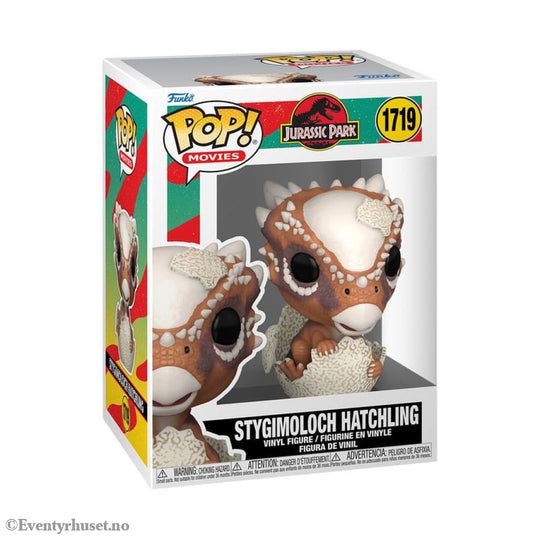Jurassic Park Hatchling POP! Movies Vinyl Figure Stygimoloch 9 cm Collectibles