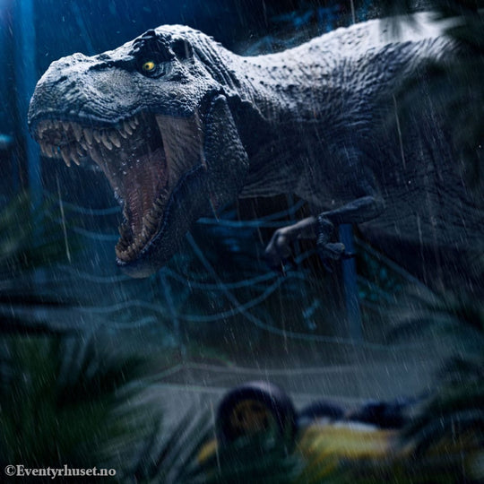 Jurassic Park Icons Statue T-Rex Attack 15 cm Collectibles