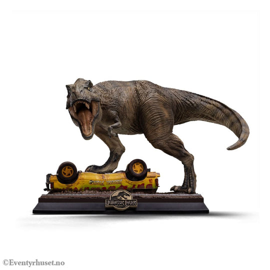 Jurassic Park Icons Statue T-Rex Attack 15 cm Collectibles