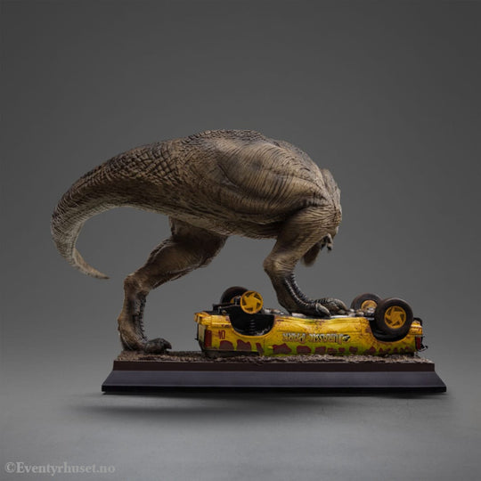 Jurassic Park Icons Statue T-Rex Attack 15 cm Collectibles