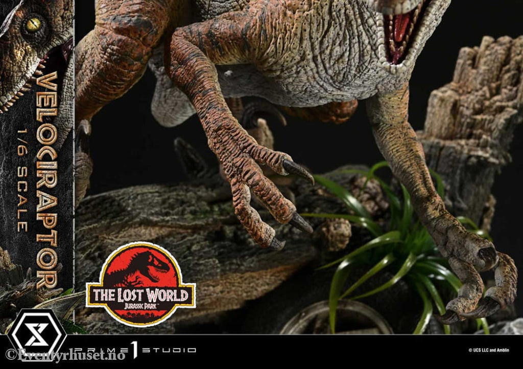 Jurassic Park II Legacy Museum Collection Statue 1/6 Velociraptor Bonus Version 41 cm Collectibles