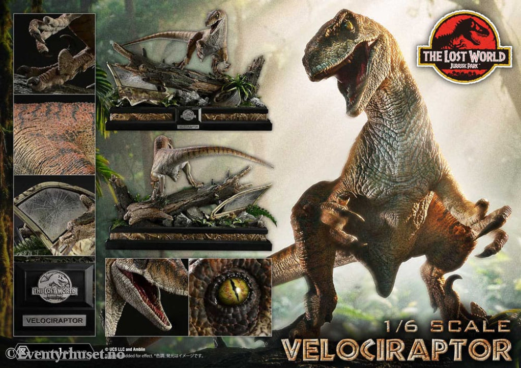 Jurassic Park II Legacy Museum Collection Statue 1/6 Velociraptor Bonus Version 41 cm Collectibles