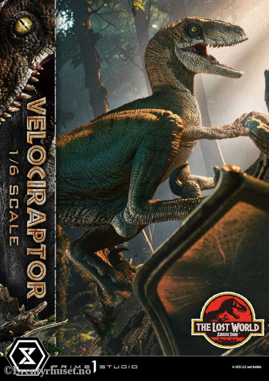 Jurassic Park II Legacy Museum Collection Statue 1/6 Velociraptor Bonus Version 41 cm Collectibles