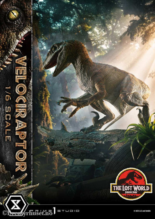 Jurassic Park II Legacy Museum Collection Statue 1/6 Velociraptor Bonus Version 41 cm Collectibles
