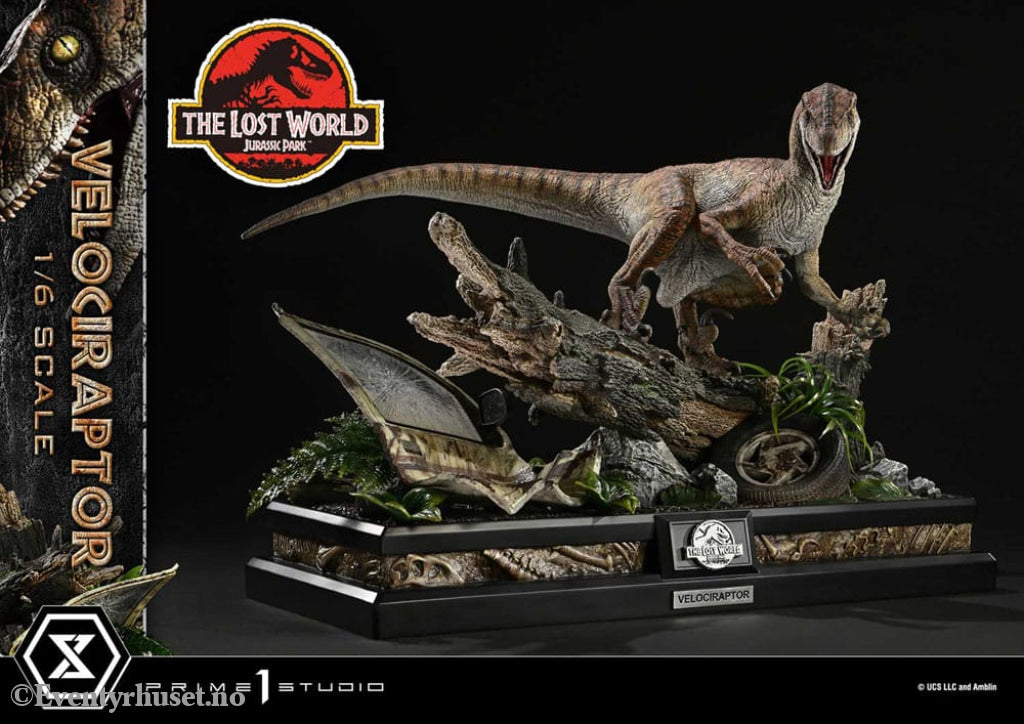 Jurassic Park II Legacy Museum Collection Statue 1/6 Velociraptor Bonus Version 41 cm Collectibles