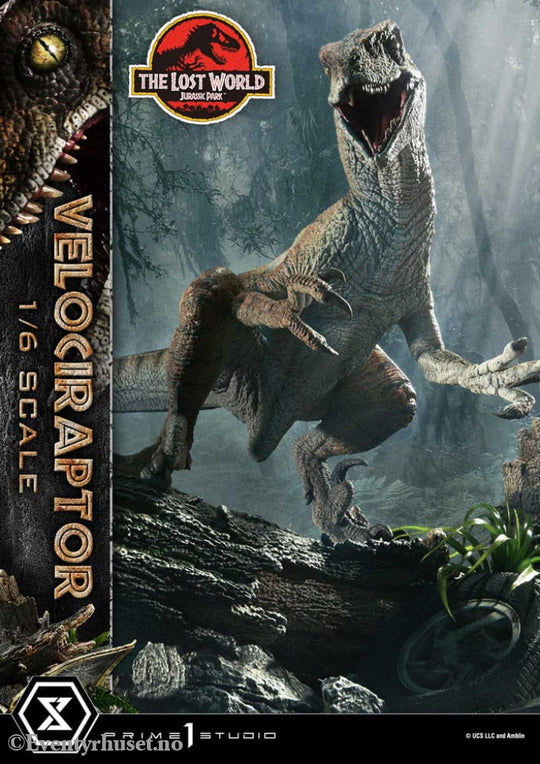 Jurassic Park II Legacy Museum Collection Statue 1/6 Velociraptor Bonus Version 41 cm Collectibles