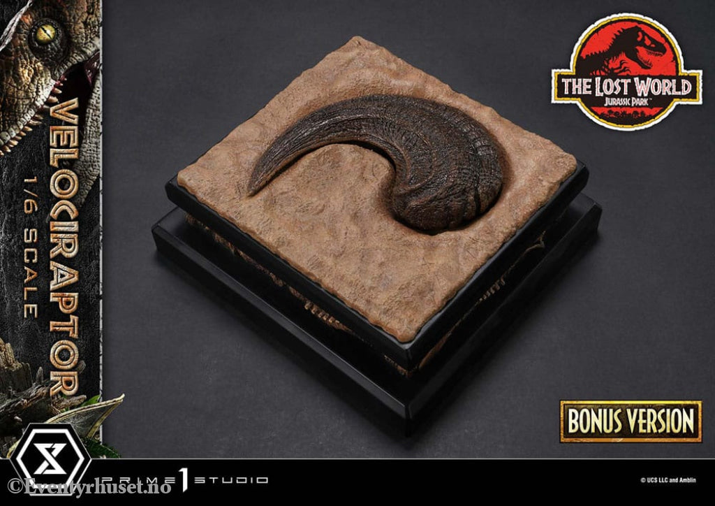 Jurassic Park II Legacy Museum Collection Statue 1/6 Velociraptor Bonus Version 41 cm Collectibles