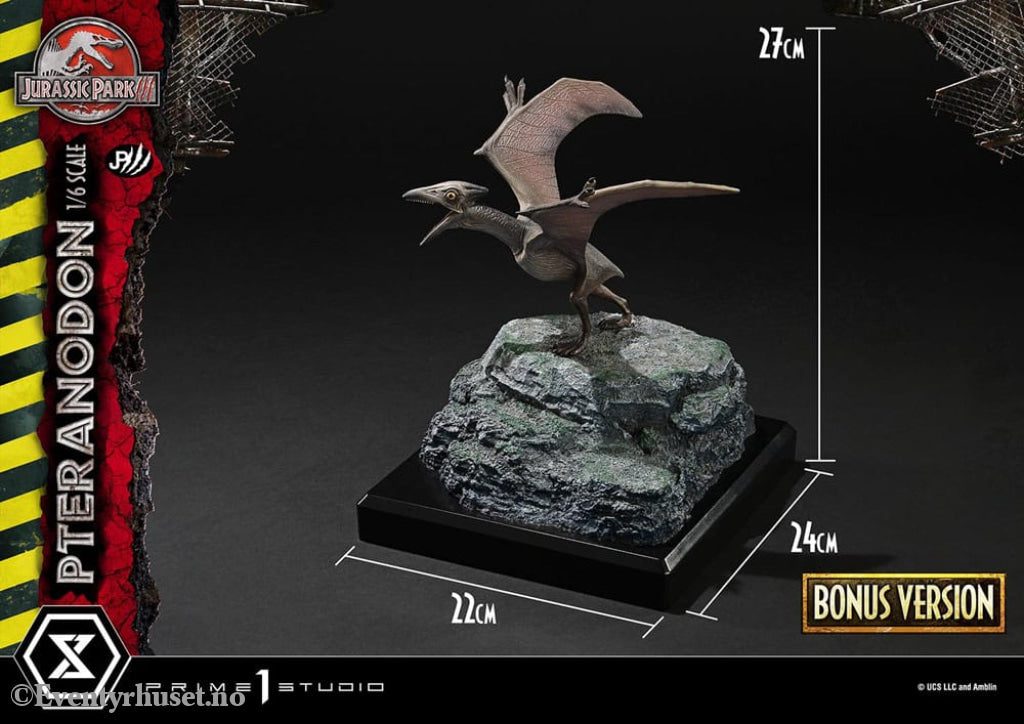 Jurassic Park III Legacy Museum Collection Statue 1/6 Pteranodon Bonus Version 68 cm Collectibles