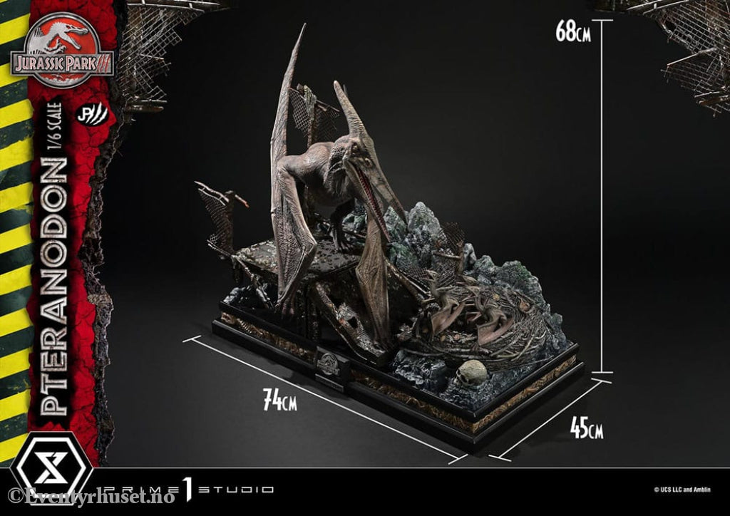 Jurassic Park III Legacy Museum Collection Statue 1/6 Pteranodon Bonus Version 68 cm Collectibles