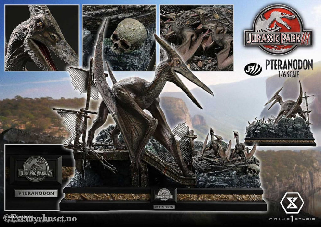 Jurassic Park III Legacy Museum Collection Statue 1/6 Pteranodon Bonus Version 68 cm Collectibles