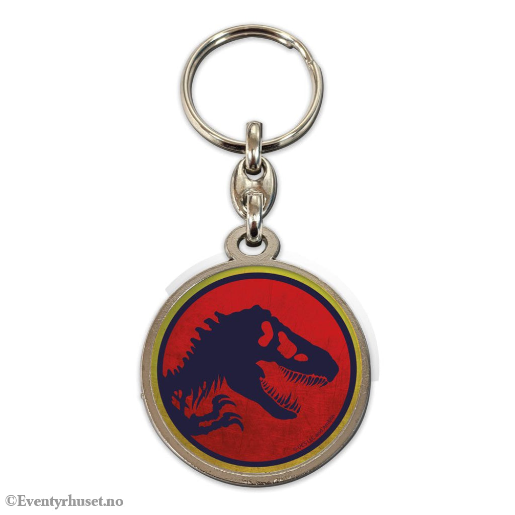 Jurassic Park Metal Keychain Logo 7 cm Fashion & Accessories