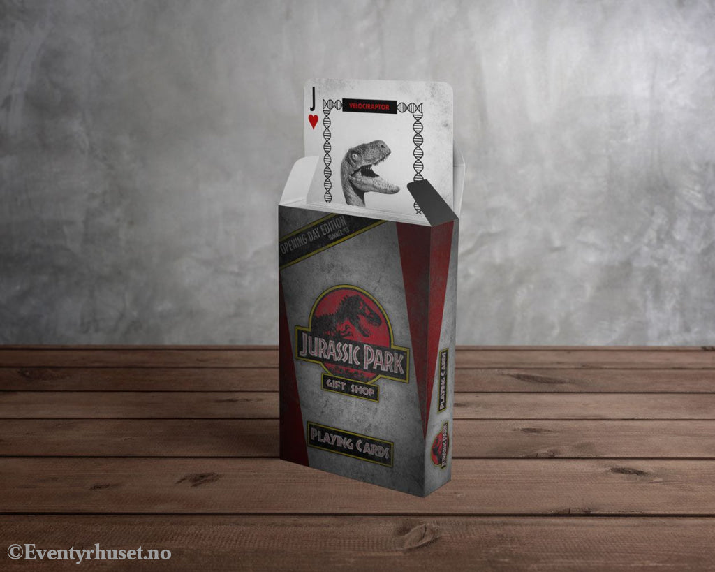 Jurassic Park Playing Cards Games