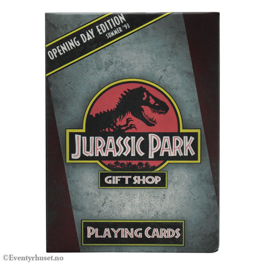 Jurassic Park Playing Cards Gift Shop Display (12) Games