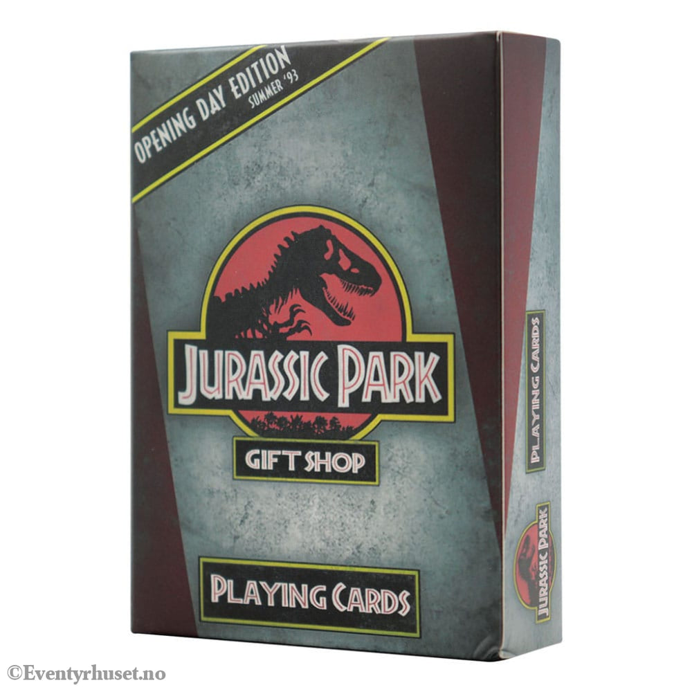 Jurassic Park Playing Cards Gift Shop Display (12) Games