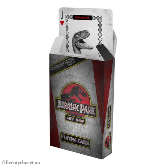 Jurassic Park Playing Cards Gift Shop Display (12) Games