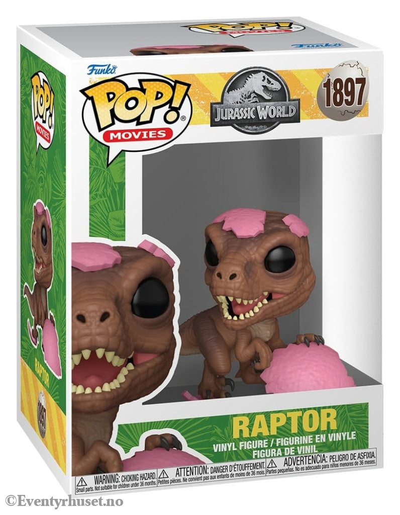 Jurassic Park POP! Movies Vinyl Figure SPRG- Raptor 9 cm Collectibles