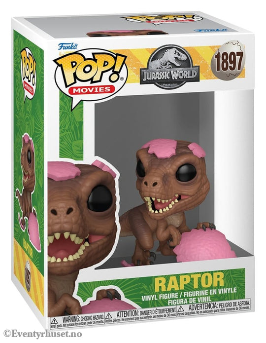 Jurassic Park POP! Movies Vinyl Figure SPRG- Raptor 9 cm Collectibles
