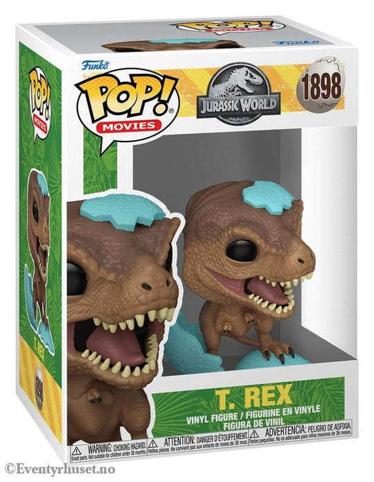 Jurassic Park POP! Movies Vinyl Figure SPRG- T-Rex 9 cm Collectibles