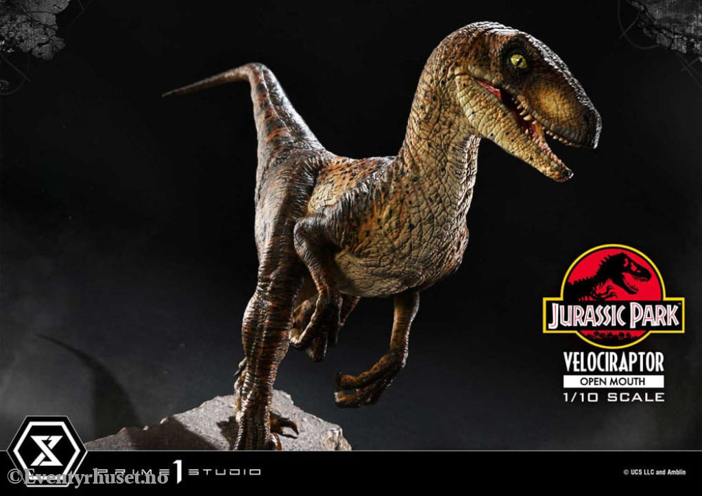 Jurassic Park Prime Collectibles Statue 1/10 Velociraptor Open Mouth 19 cm Collectibles