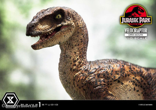 Jurassic Park Prime Collectibles Statue 1/10 Velociraptor Open Mouth 19 cm Collectibles