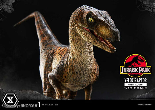 Jurassic Park Prime Collectibles Statue 1/10 Velociraptor Open Mouth 19 cm Collectibles