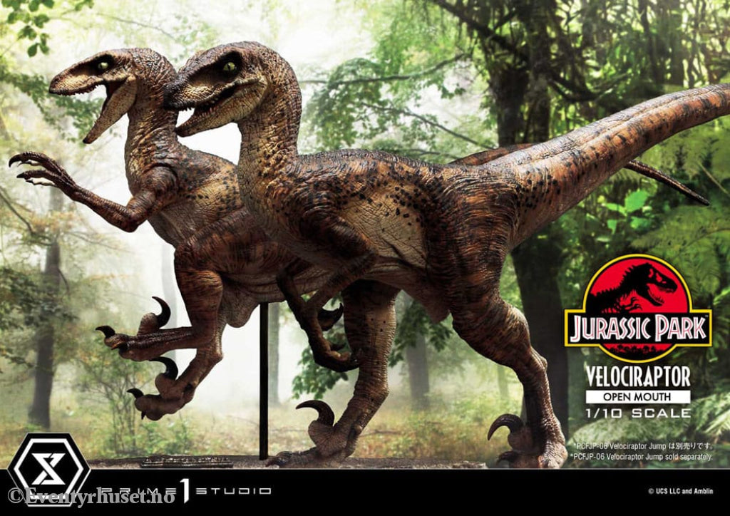 Jurassic Park Prime Collectibles Statue 1/10 Velociraptor Open Mouth 19 cm Collectibles