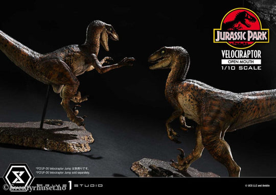 Jurassic Park Prime Collectibles Statue 1/10 Velociraptor Open Mouth 19 cm Collectibles