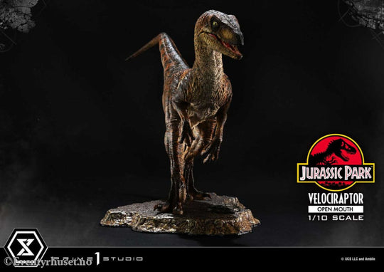 Jurassic Park Prime Collectibles Statue 1/10 Velociraptor Open Mouth 19 cm Collectibles