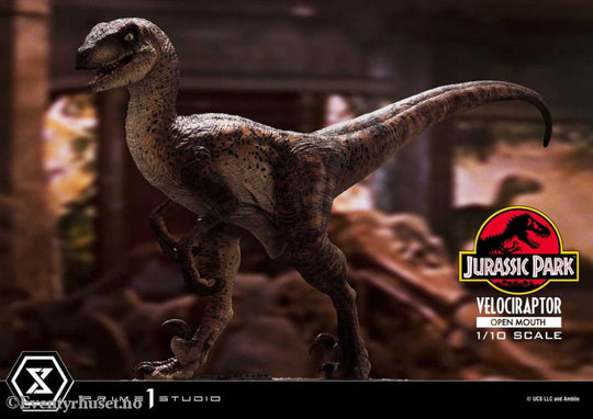 Jurassic Park Prime Collectibles Statue 1/10 Velociraptor Open Mouth 19 cm Collectibles