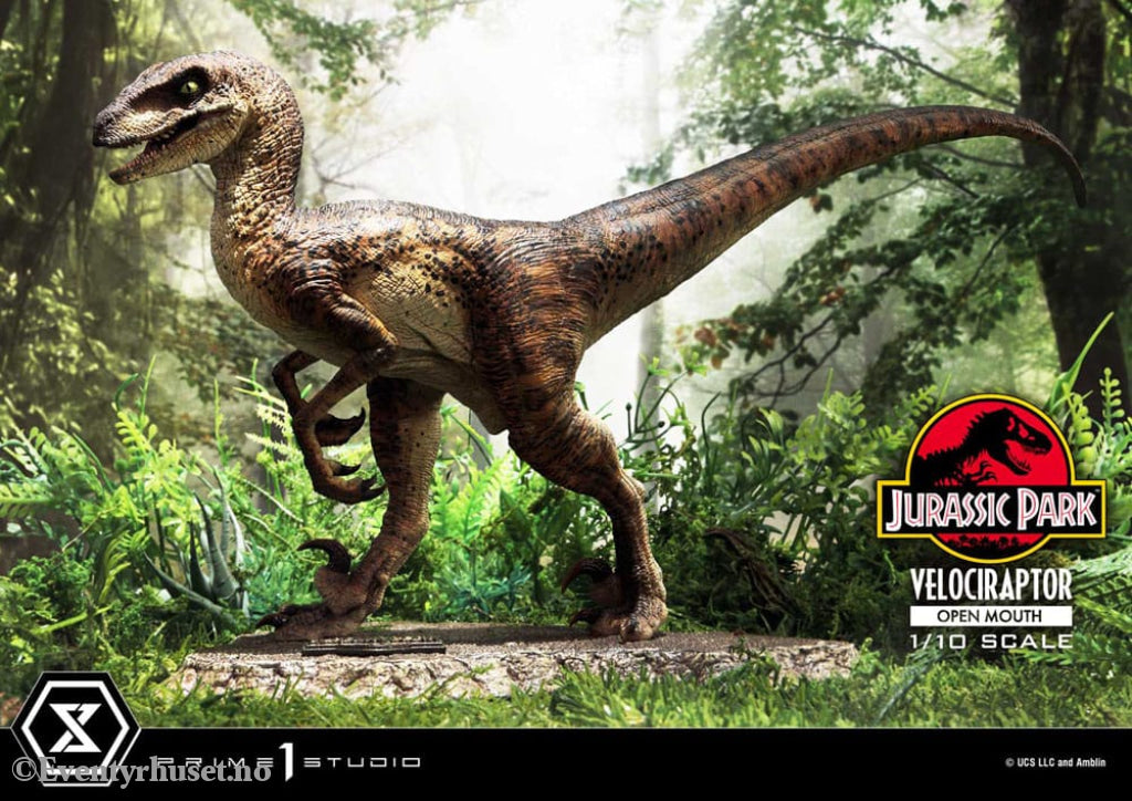 Jurassic Park Prime Collectibles Statue 1/10 Velociraptor Open Mouth 19 cm Collectibles