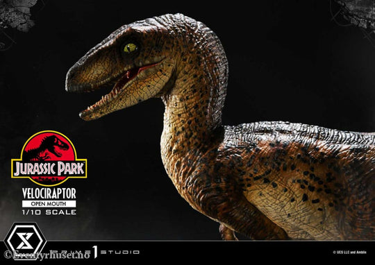Jurassic Park Prime Collectibles Statue 1/10 Velociraptor Open Mouth 19 cm Collectibles