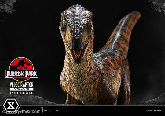 Jurassic Park Prime Collectibles Statue 1/10 Velociraptor Open Mouth 19 cm Collectibles