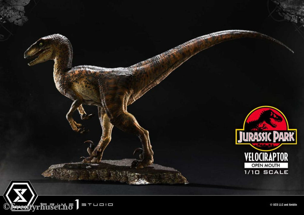 Jurassic Park Prime Collectibles Statue 1/10 Velociraptor Open Mouth 19 cm Collectibles