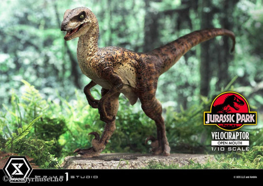 Jurassic Park Prime Collectibles Statue 1/10 Velociraptor Open Mouth 19 cm Collectibles
