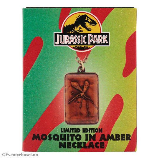 Jurassic Park Replika Necklace with amber pendant Limited Edtiton Fashion & Accessories