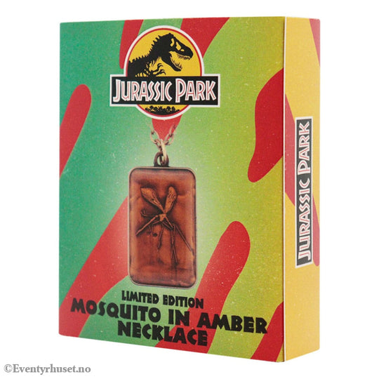 Jurassic Park Replika Necklace with amber pendant Limited Edtiton Fashion & Accessories