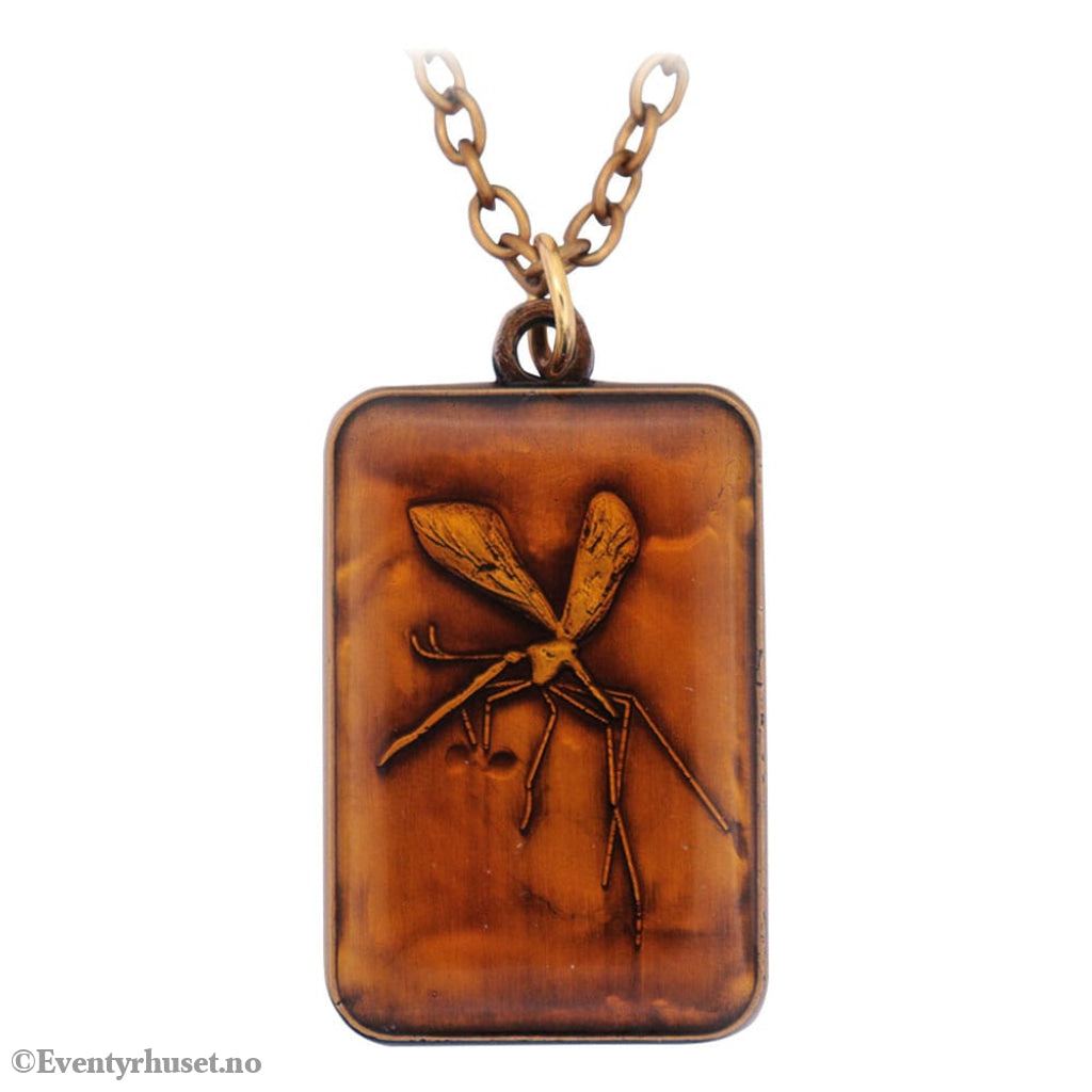 Jurassic Park Replika Necklace with amber pendant Limited Edtiton Fashion & Accessories