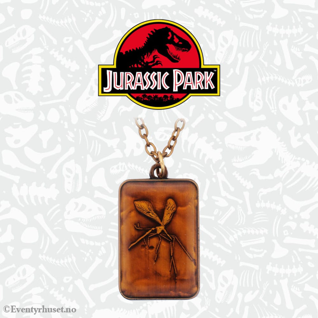 Jurassic Park Replika Necklace with amber pendant Limited Edtiton Fashion & Accessories