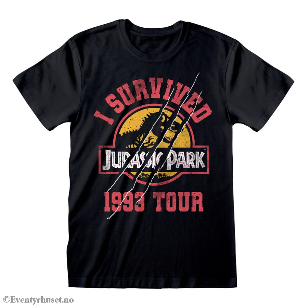 Jurassic Park T-Shirt I Survived 1993 Size M Fashion & Accessories